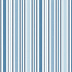 Sunshine & Dandelions Stripes Blue quilting fabric with vertical blue navy and white stripes by Traci Reed for Riley Blake Designs