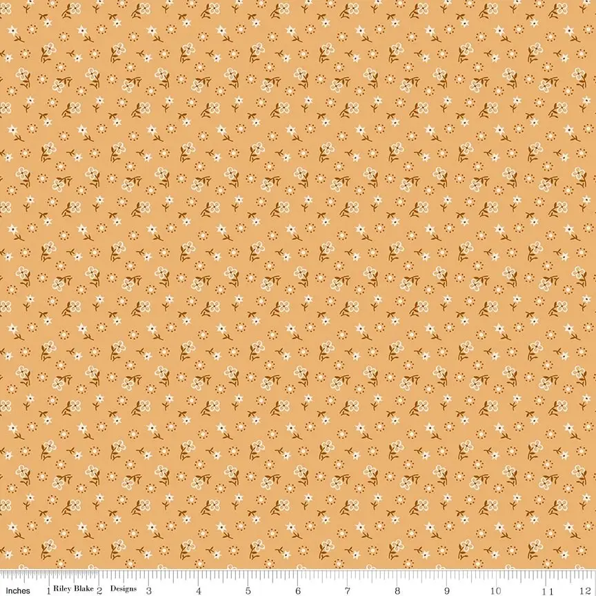 Riley Blake Denim & Daisy Meadow Daisy 1yd Cut (C18142-DAISY)