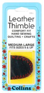 Leather Thimble Medium-Large by Collins