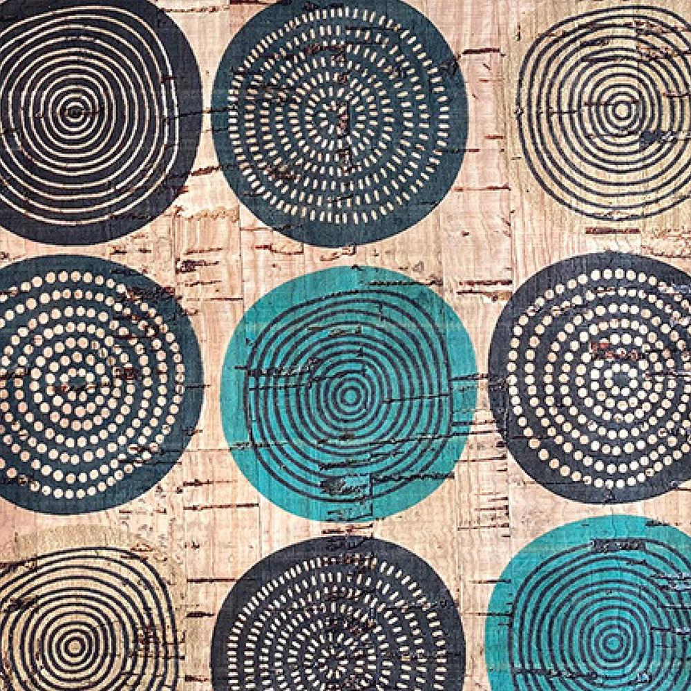 Cork Fabric Circles Pattern - Sewingmachinesplus.com