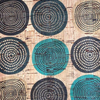Cork Fabric Circles Pattern - Sewingmachinesplus.com