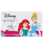 Brother Disney Cinderella and Ariel Paper Craft Collection for ScanNCut Activation Card, CanvasWorkspace, 30 Patterns - Sewingmachinesplus.com
