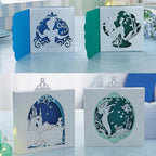 Brother Disney Cinderella and Ariel Paper Craft Collection for ScanNCut Activation Card, CanvasWorkspace, 30 Patterns - Sewingmachinesplus.com