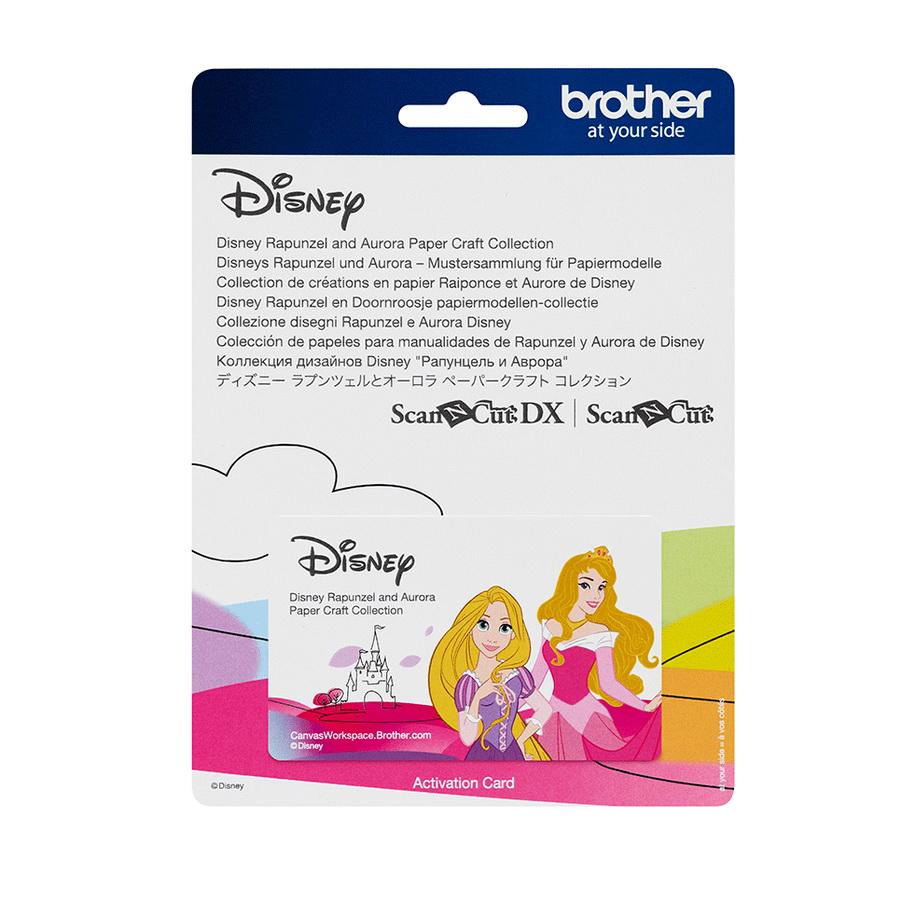 Brother Disney Rapunzel and Aurora Design Pattern Collection, 30 Patterns - Sewingmachinesplus.com