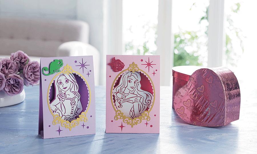 Brother Disney Rapunzel and Aurora Design Pattern Collection, 30 Patterns - Sewingmachinesplus.com