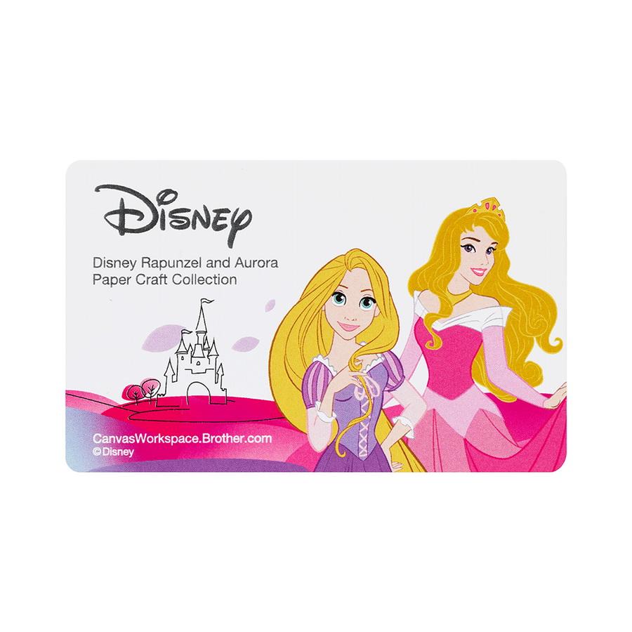 Brother Disney Rapunzel and Aurora Design Pattern Collection, 30 Patterns - Sewingmachinesplus.com