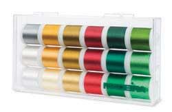 Christmas Flourishes Rayon Thread Pack