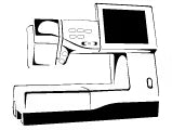 Illustration of Memory Craft Sewing & Embroidery Machines