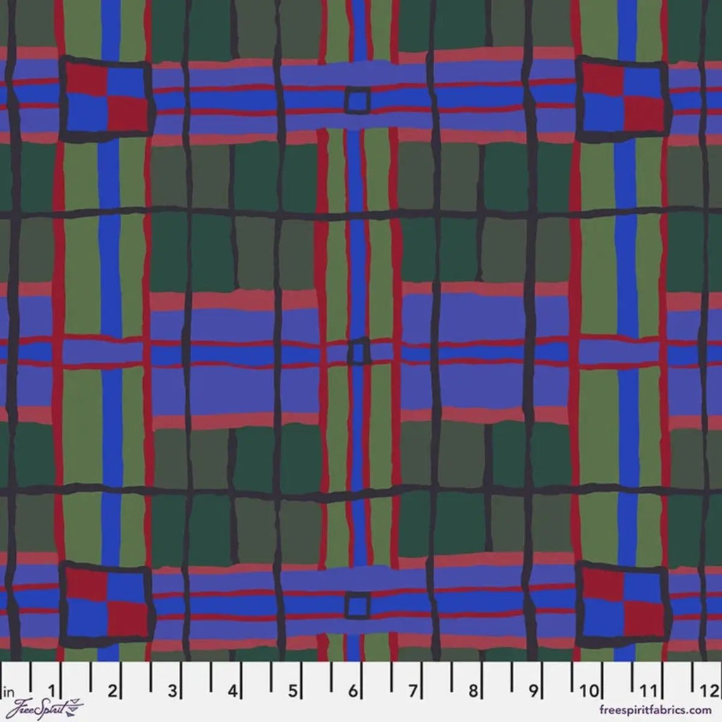 Checkmate - Dark Quilting Fabric