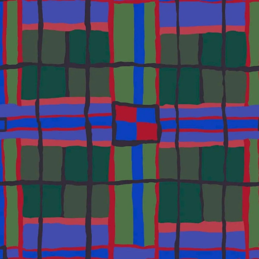 Checkmate - Dark Quilting Fabric