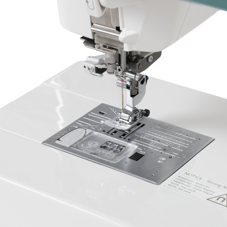 Janome Continental M6 Laundry Basket Quilts sewing & quilting machine, white with metal needle plate