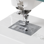 Janome Continental M6 Laundry Basket Quilts sewing & quilting machine, white with metal needle plate
