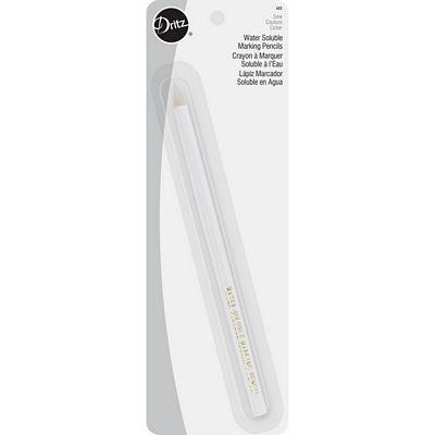 Dritz Marking Pencil Water Sol White (Box of 6) - Sewingmachinesplus.com