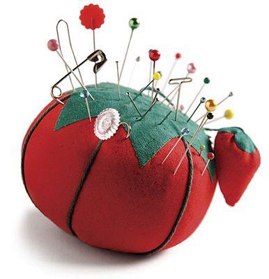 Dritz Tomato Pin Cushion Bulk Pkg/6 (Box of 6) - Sewingmachinesplus.com