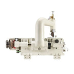 Consew DCS-S4 white skiving machine with assembled table and servo motor