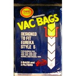 DVC Disposable Vac Bags, Eureka style S