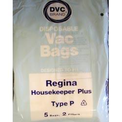 DVC Disposable Vac Bags, Regina Housekeeper Plus type P