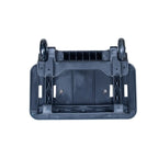 Tutto 17-inch EZ-Glide 2-wheel trolley sewing basket in black/pink