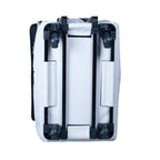 21in EZ-Glide Trolley Tutto machine bag in gray/black with wheels
