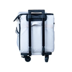 Tutto 21-inch EZ-Glide trolley machine bag in gray/black with wheels and extendable handle