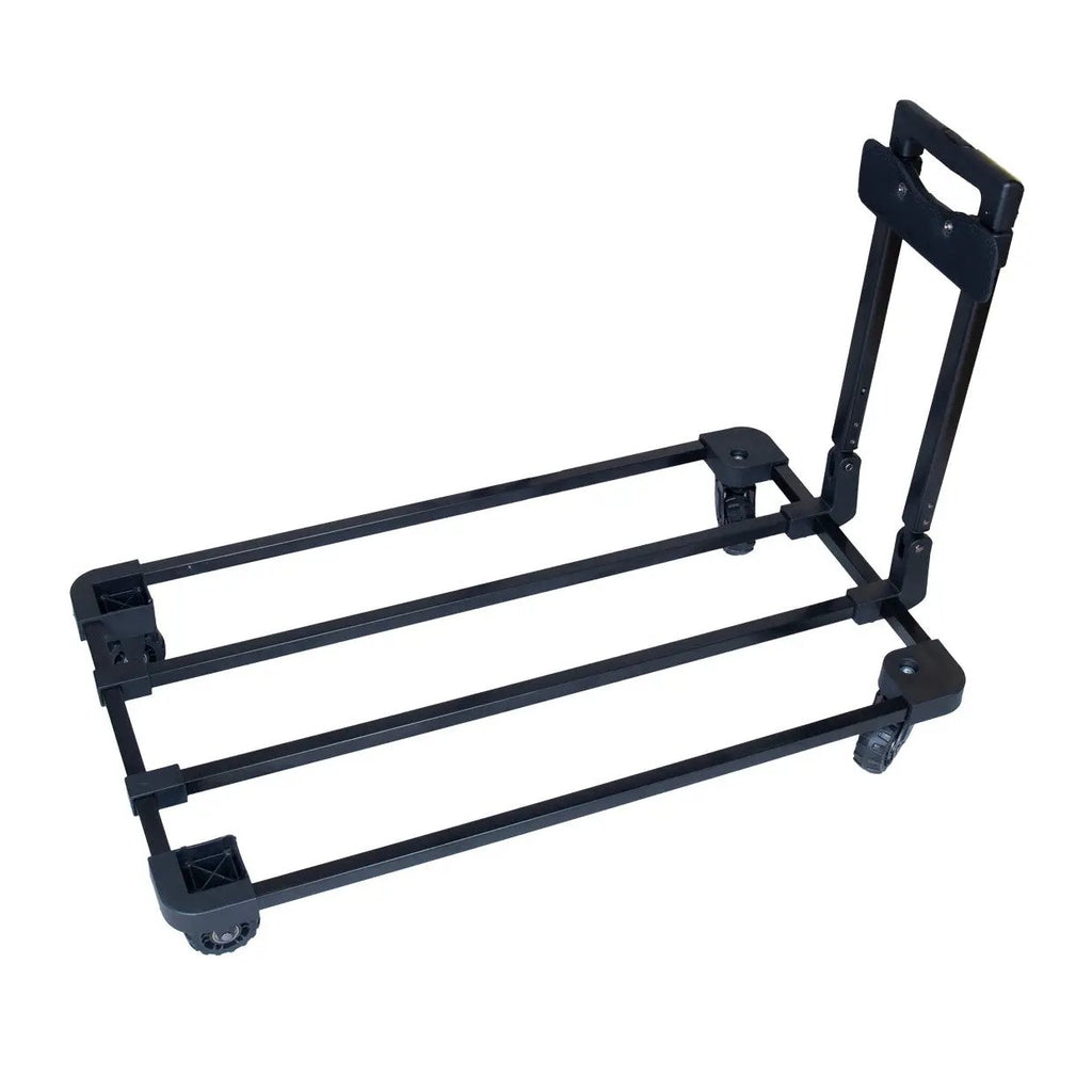 Tutto 29-inch EZ-Glide trolley, black with pink accents, for craft machine bags