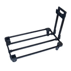 Tutto 29-inch EZ-Glide trolley, black with pink accents, for craft machine bags