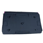 29in EZ-Glide Trolley machine bag in black with pink zipper accents by Tutto