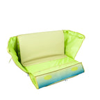 29in EZ-Glide Trolley blue and lime green machine bag by Tutto