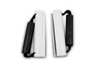Easy Grasp Quilt Clamps, Loft finish, set of 2, white with black handles