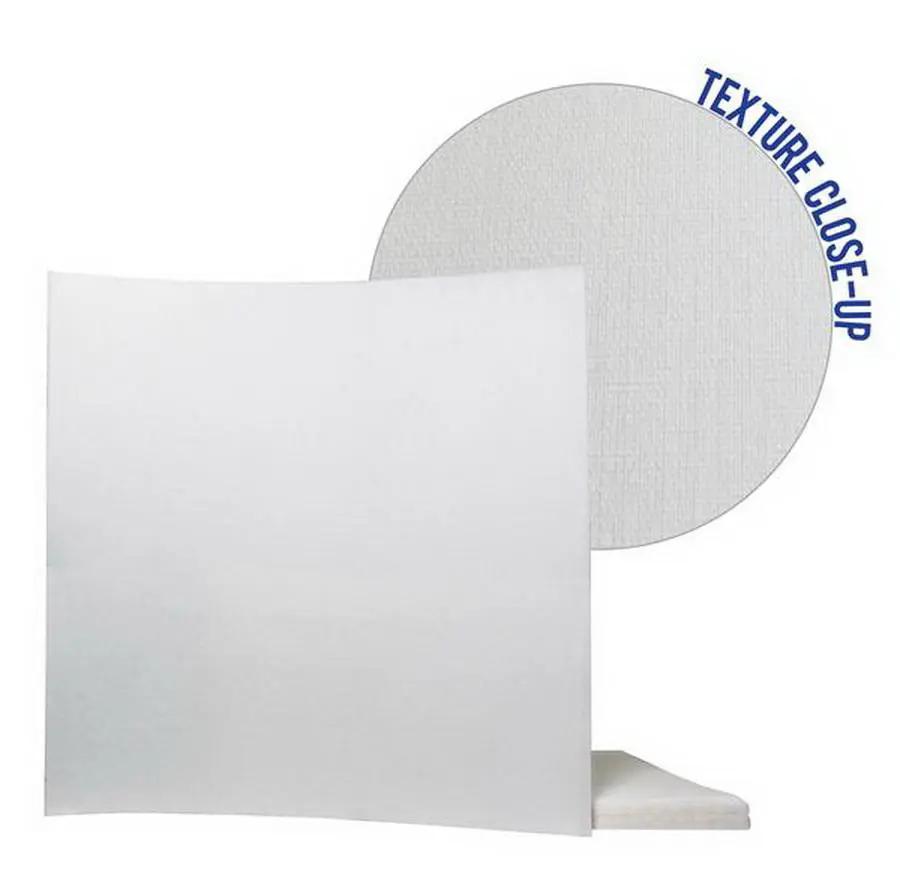 DIME Stretchy Knit Stabilizer Pre - Cut Squares - 8&quot x 8&quot 25 Pack (White or Black) - Sewingmachinesplus.com
