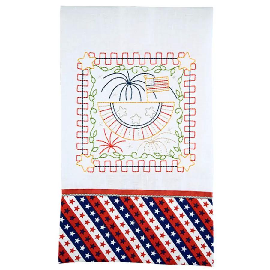 Anita Goodesign Holiday Tea Towels Design Pack 91MAGHD - Sewingmachinesplus.com