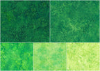 Stonehenge Gradations Brights Rainforest - 10 inch Squares 42 Pieces - Sewingmachinesplus.com