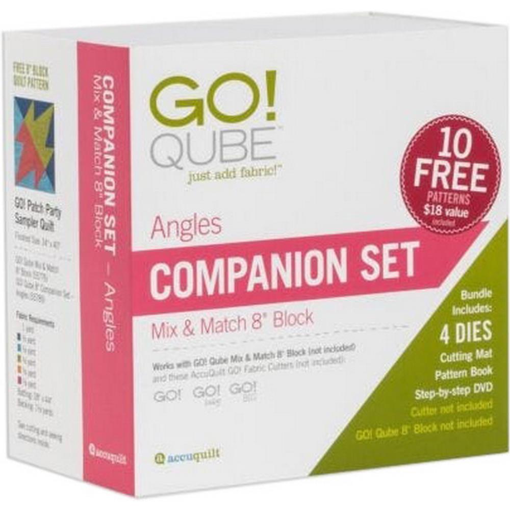 GO! Qube 8in Companion Set - Angles - Sewingmachinesplus.com