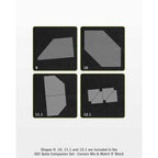 Accuquilt GO! Qube 9in Companion Set - Corners - Sewingmachinesplus.com