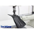 Techsew 2600 Pro Narrow Cylinder Industrial Sewing Machine with Assembled Table and Motor - Sewingmachinesplus.com