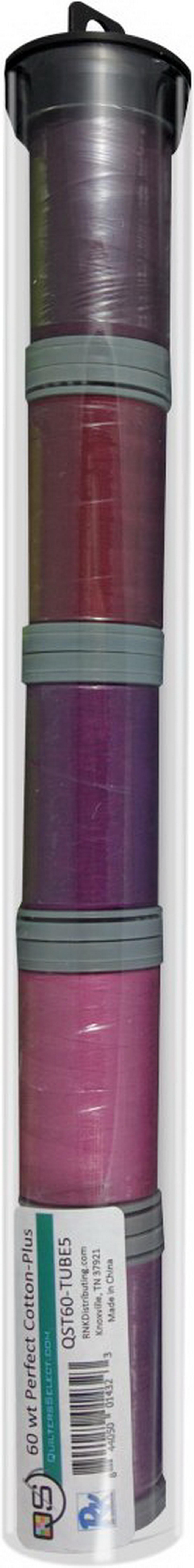 Quilters Select Perfect Cotton Plus Thread 60 Weight 400m Spools - Bundle Tube 5