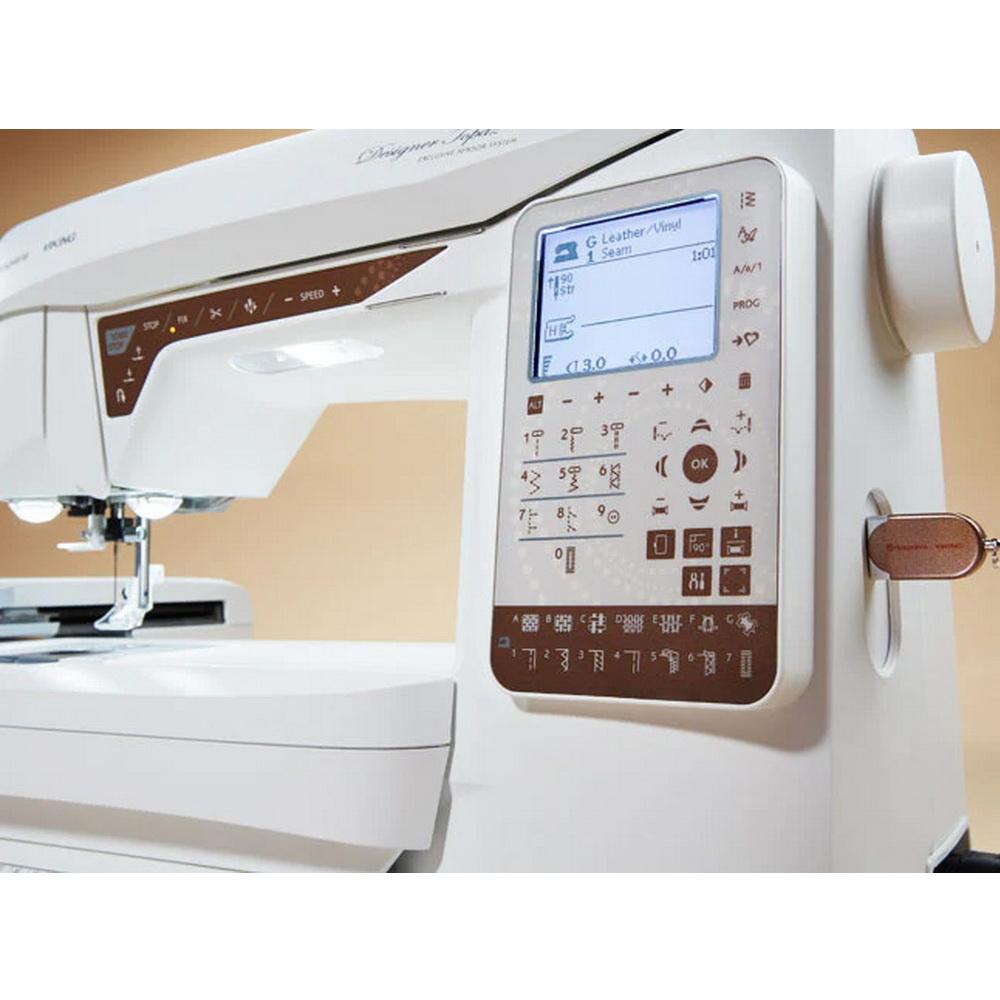 Husqvarna Viking Designer Topaz 40 Sewing and Embroidery Machine - Sewingmachinesplus.com