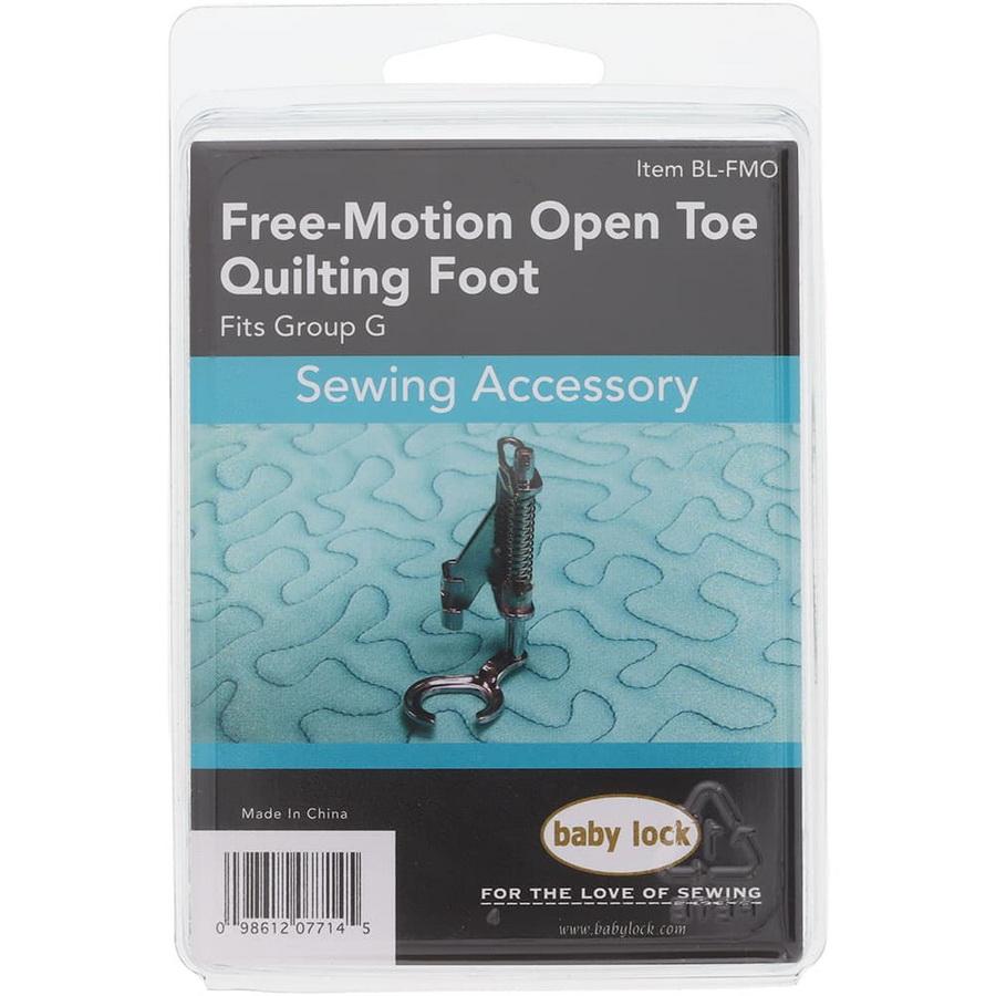 Baby Lock Free Motion Open Toe Quilting Presser Foot - Sewingmachinesplus.com
