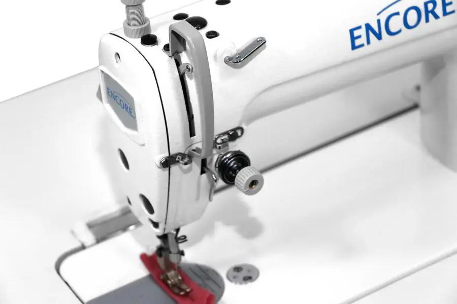 Encore 8700 Industrial Machine with Unassembled Table and Servo Motor (Assembled Table Leg Option Available) - Sewingmachinesplus.com