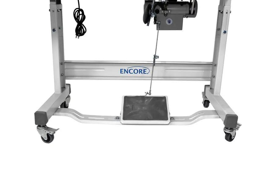 Encore 8700 Industrial Machine with Unassembled Table and Servo Motor (Assembled Table Leg Option Available) - Sewingmachinesplus.com