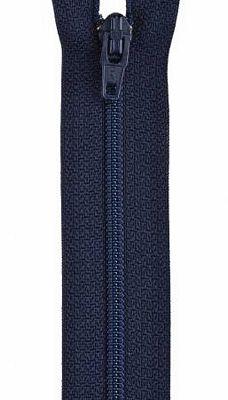Polyester Zipper 12" Navy (Box of 3) - Sewingmachinesplus.com