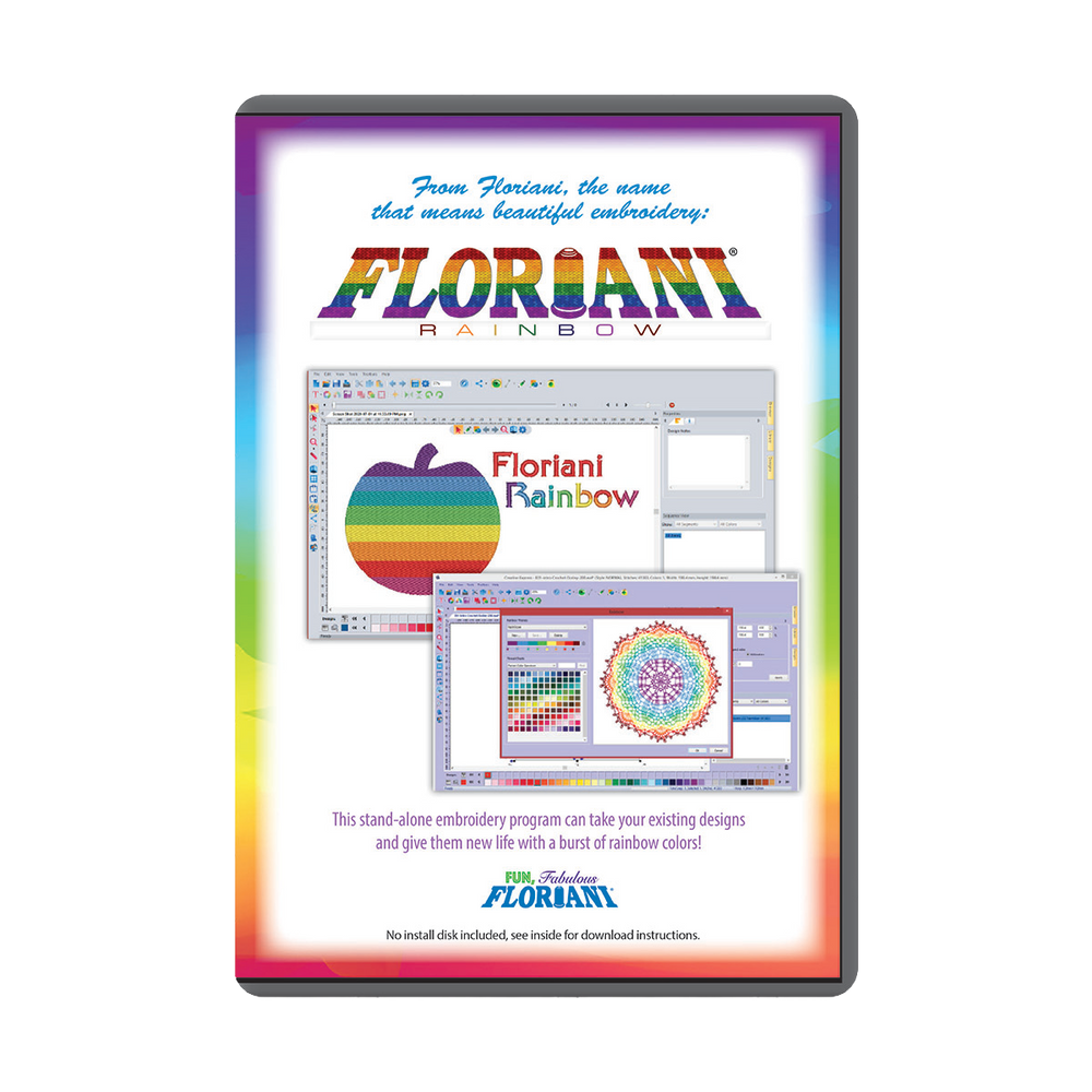 Floriani Rainbow Software only (S-FR) (DS-FR)