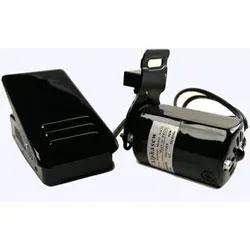 Deluxe Motor Kit FM190 foot controls, two-piece set with black pedal and motor unit