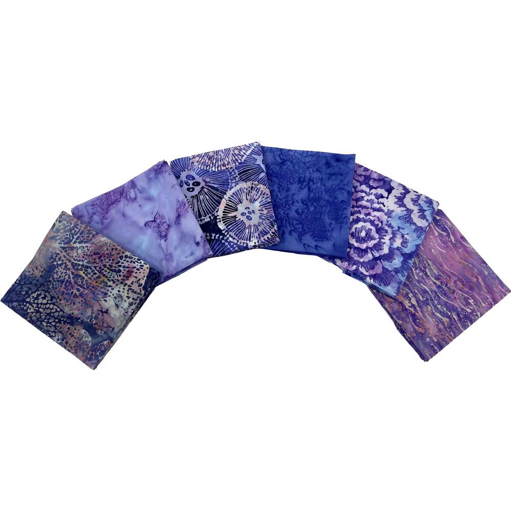 2025 Fabric Palooza Bundle #32 - Batik Fat Quarter Bundle 6 pc