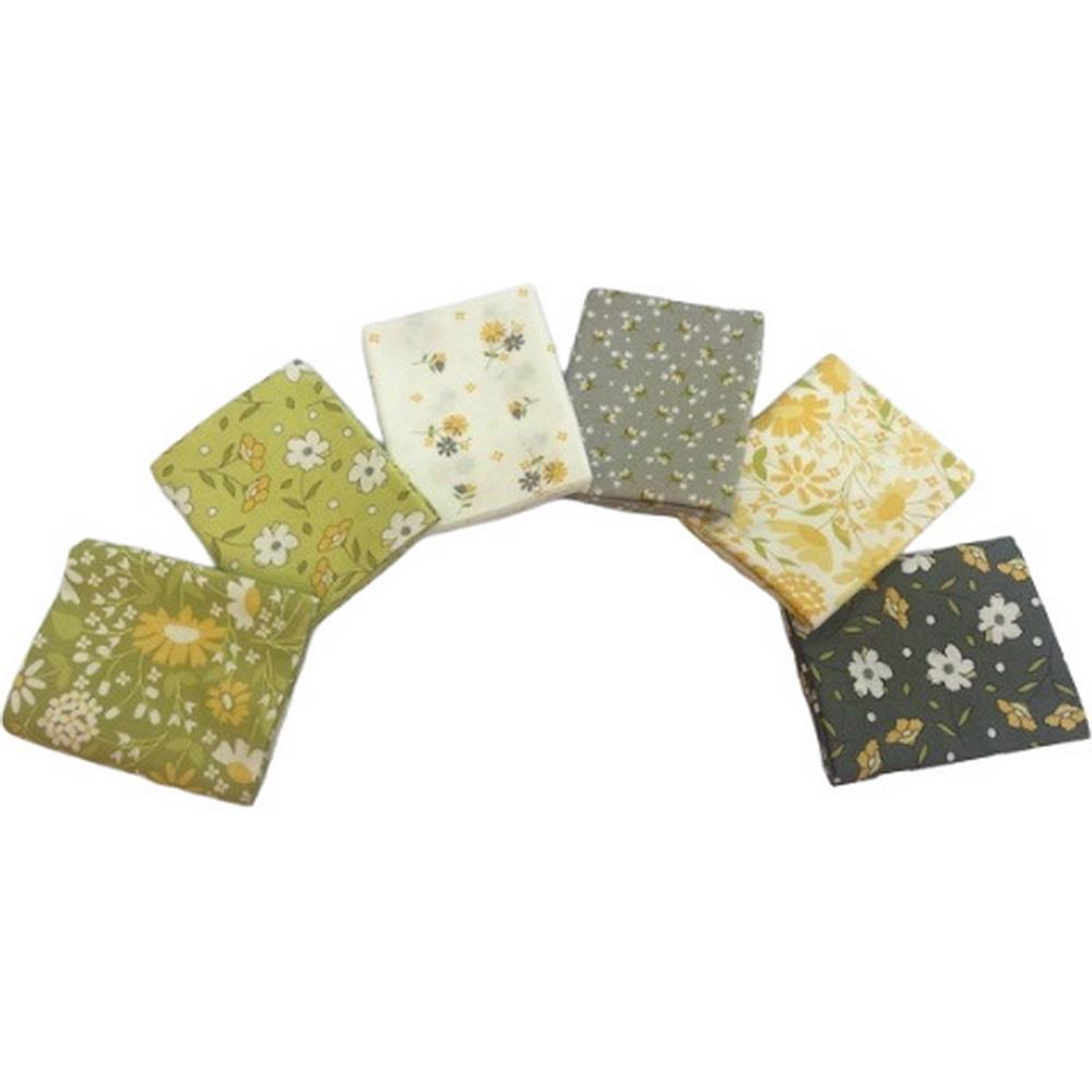 2025 Fabric Palooza Bundle #11 - Buttercup 1 Fat Quarter Bundle 6pc
