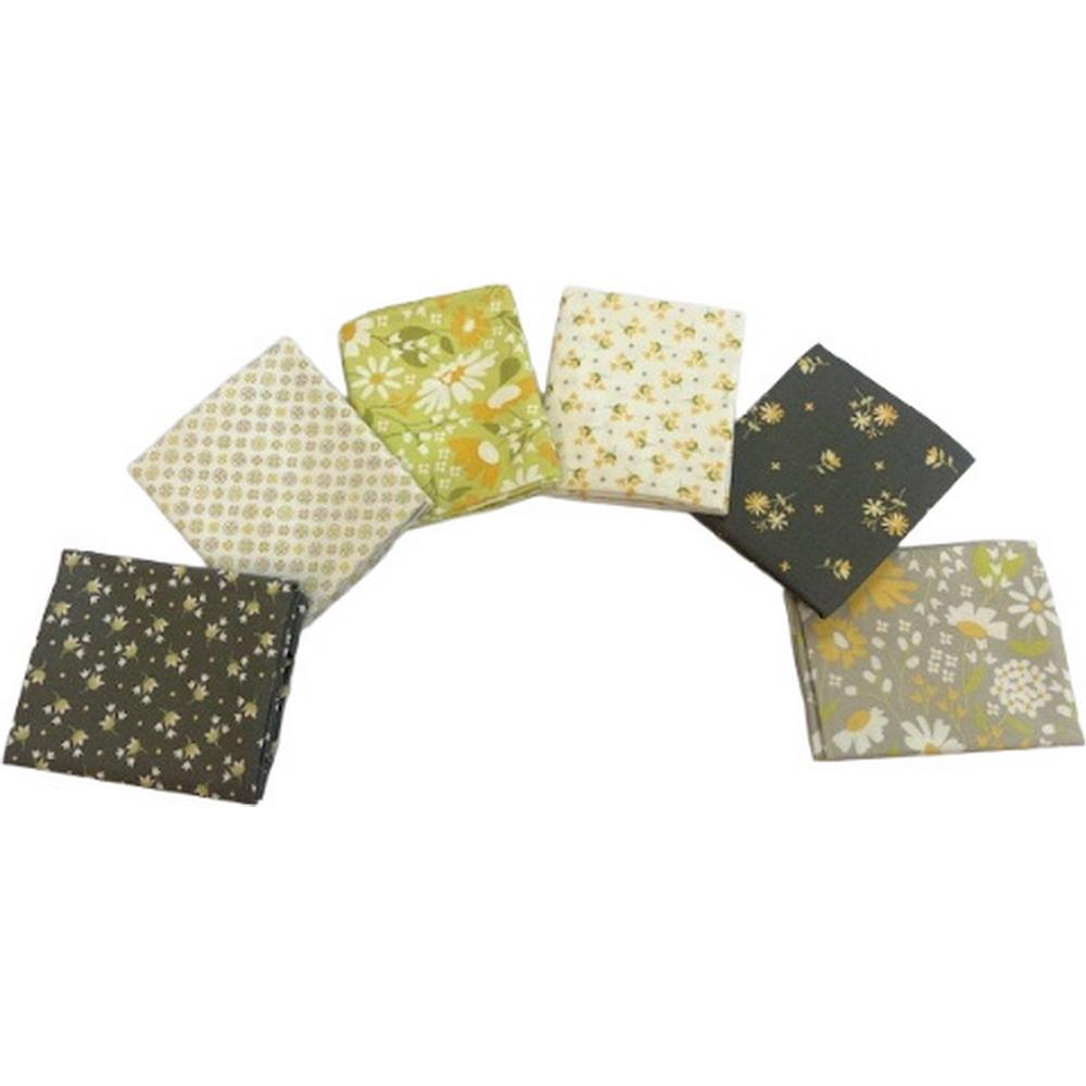 2025 Fabric Palooza Bundle #12 - Buttercup 2  Fat Quarter Bundle 6pc