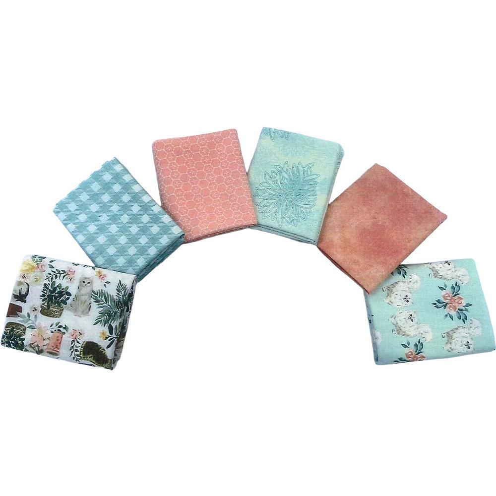 2025 Fabric Palooza Bundle #1 -  Caturday Fat Quarter Bundle 6 pc
