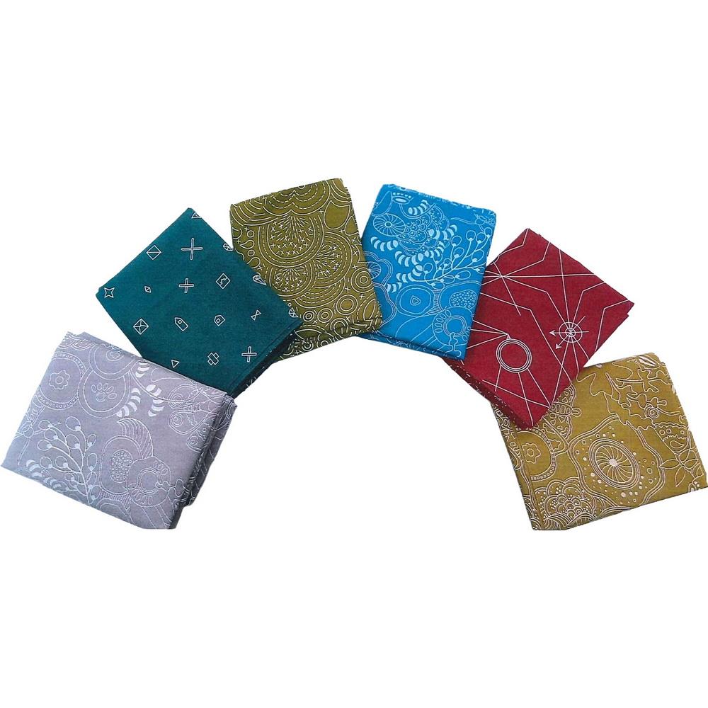 2025 Fabric Palooza Bundle #5 -  Hopscotch Fat Quarter Bundle 6 pc