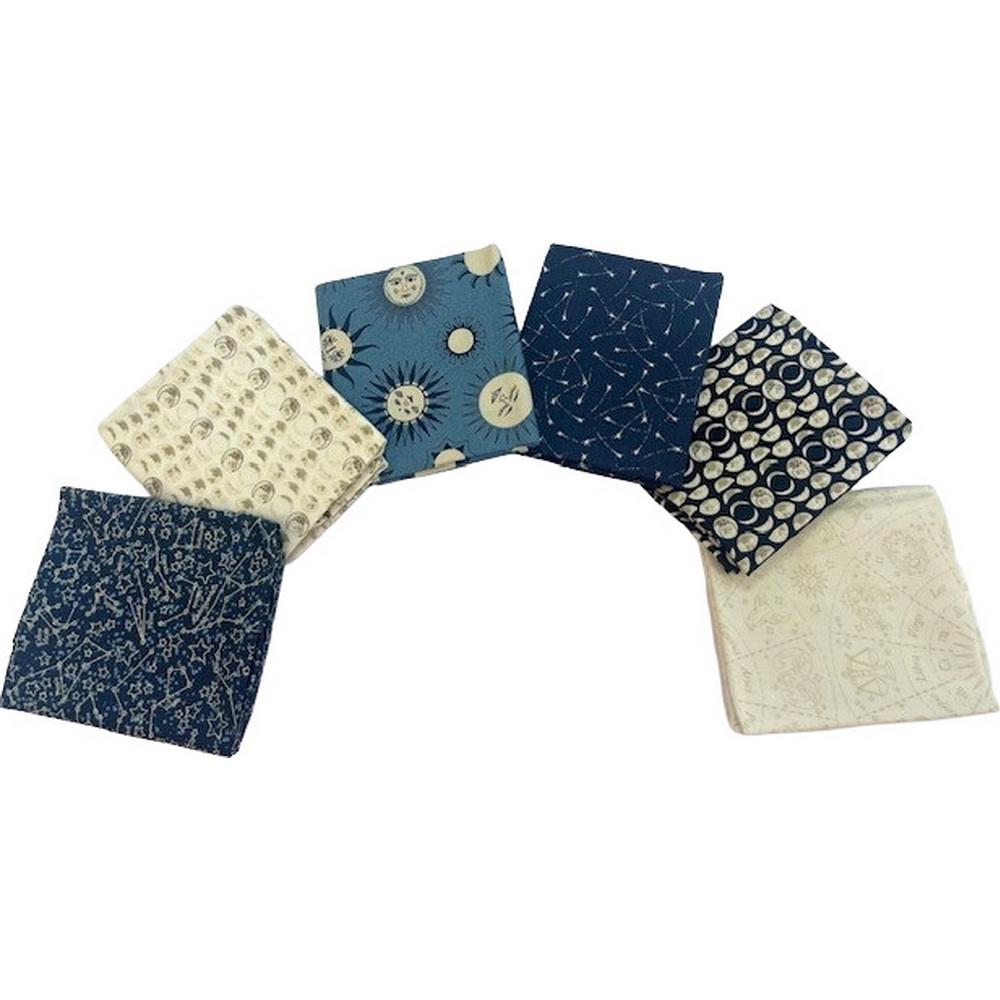2025 Fabric Palooza Bundle #9 - Starry Sky 3 Fat Quarter Bundle 6 pc