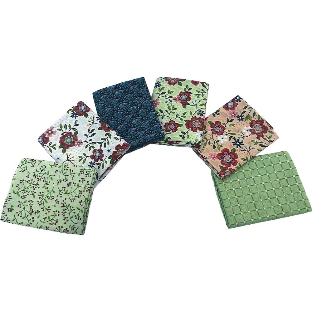 2025 Fabric Palooza Bundle #6 - Wander Lane 1 Fat Quarter Bundle 6 pc